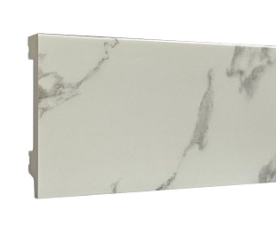 Плинтус напольный Korner Verona KX05 Mрамор Bianco 502024
